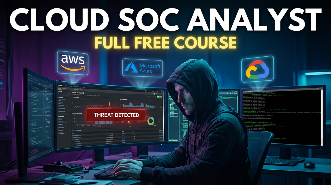 Become a Cloud SOC Analyst, For Free.