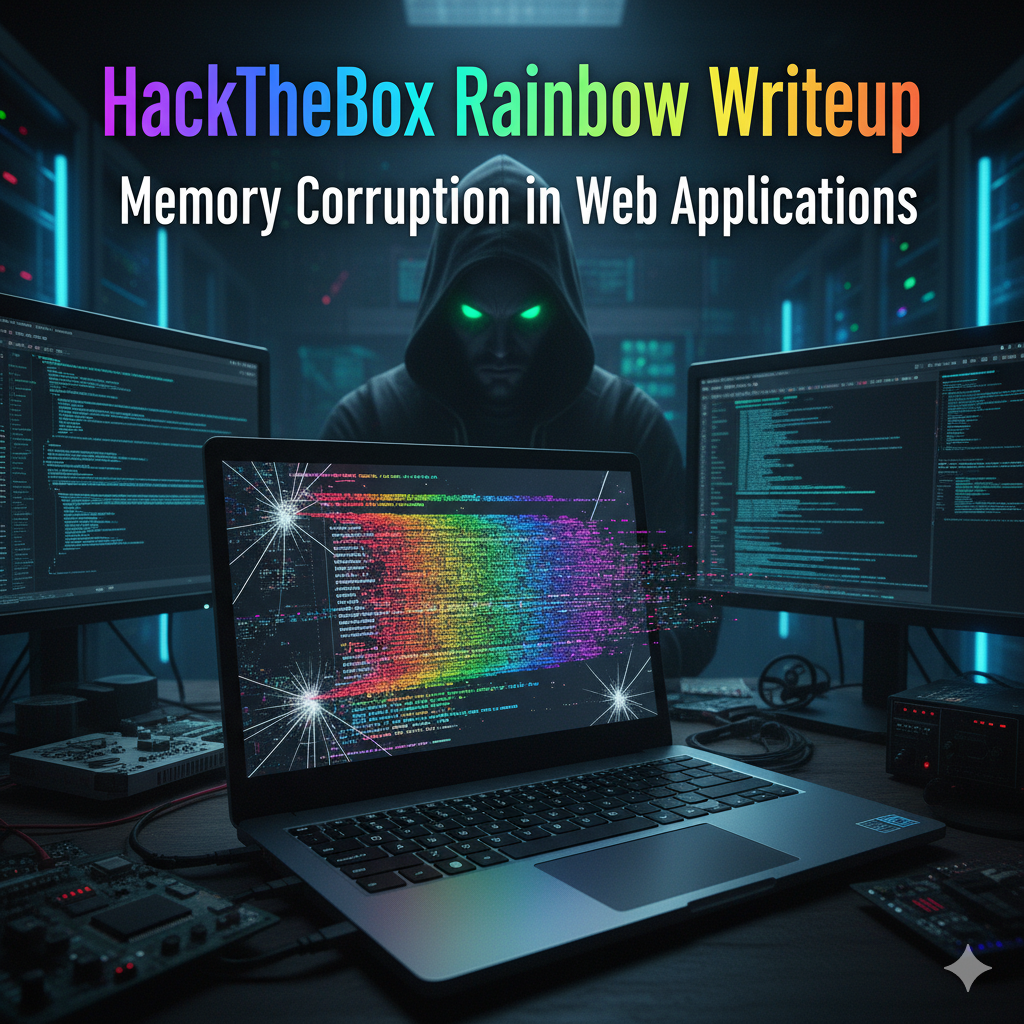 Memory Corruption in Web Applications | HackTheBox Rainbow Writeup