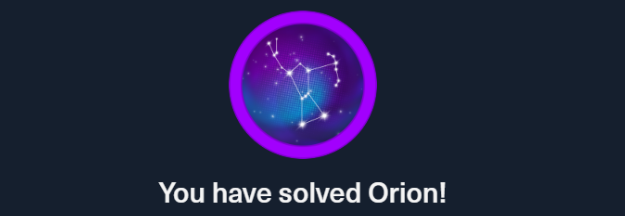 HackTheBox Orion Writeup