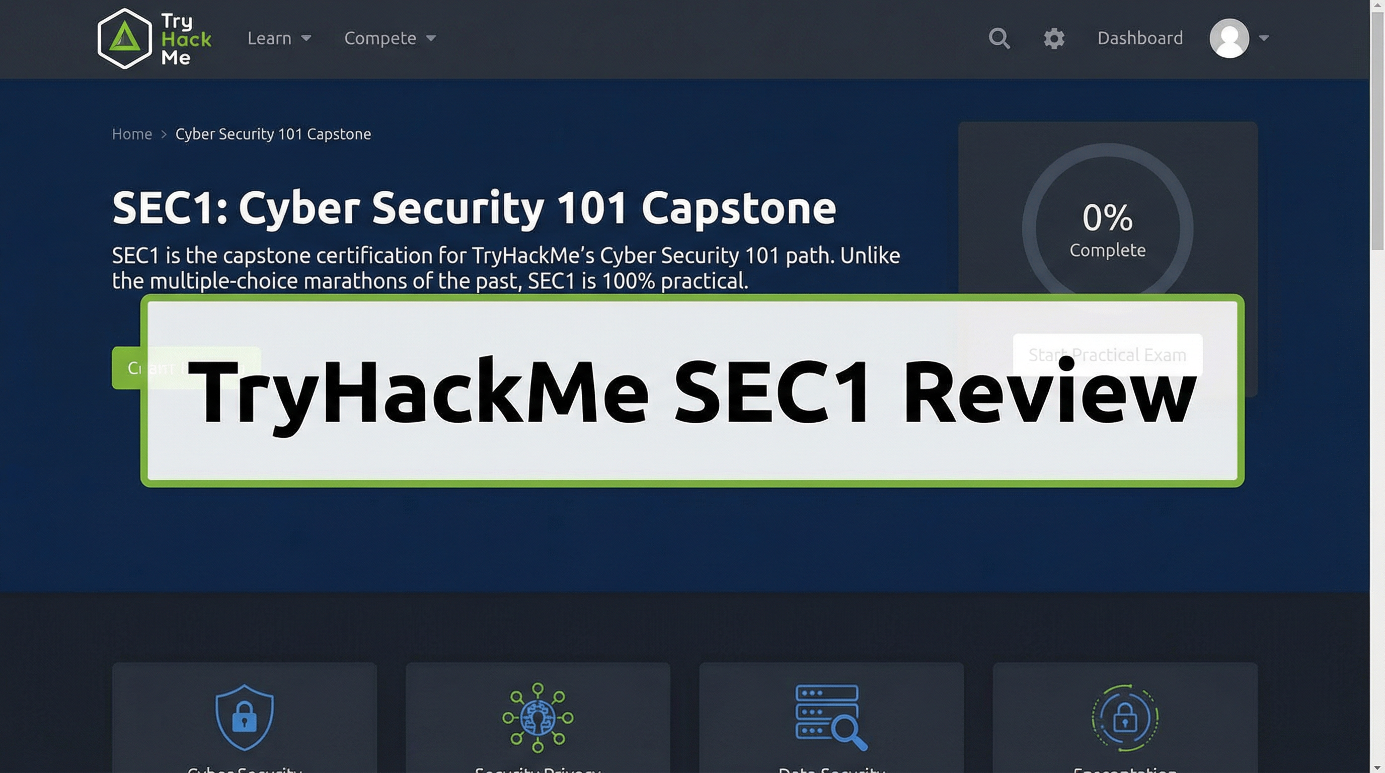 THMโs SEC1 (Cyber Security 101) Review โ Cyber Security & Certification ...