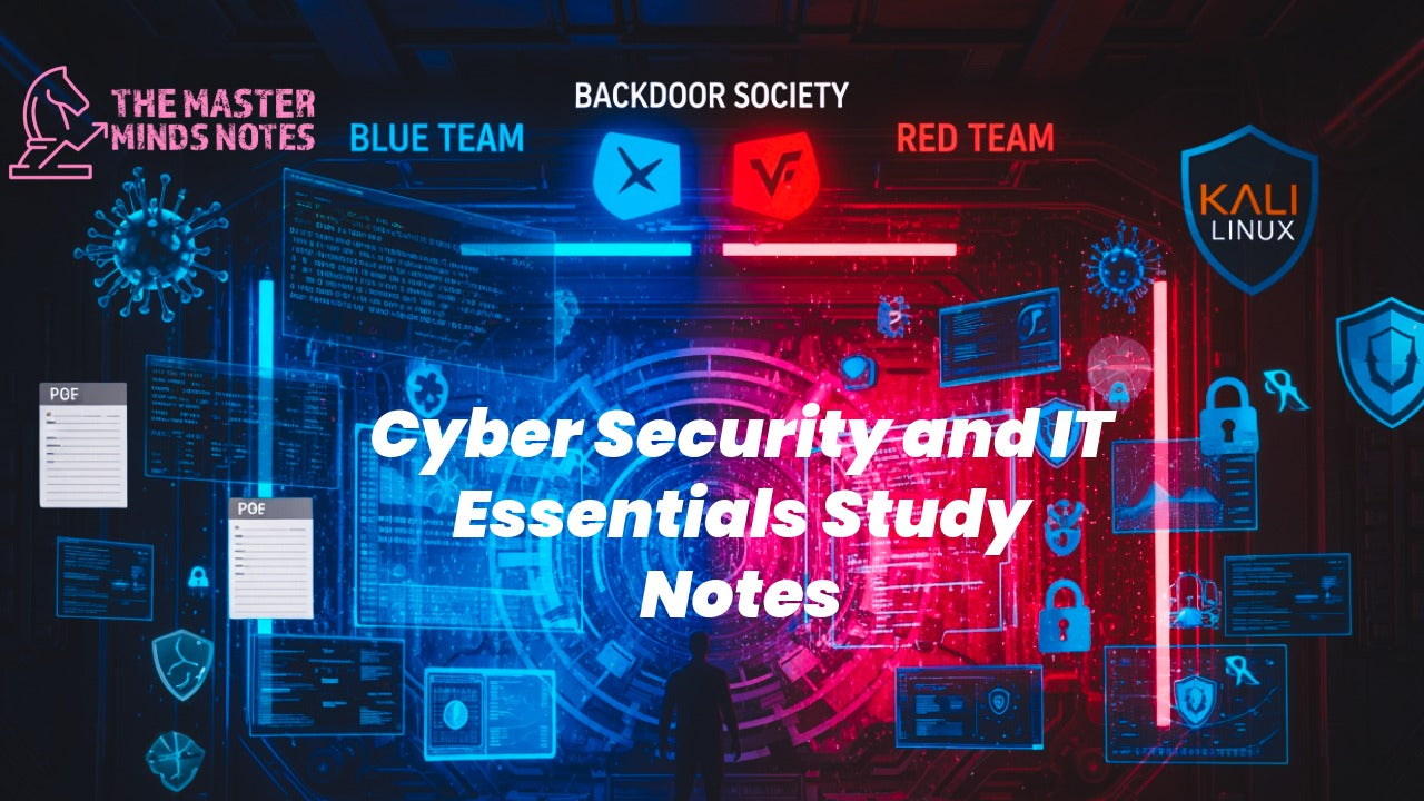 Cyber Security Notes PDF