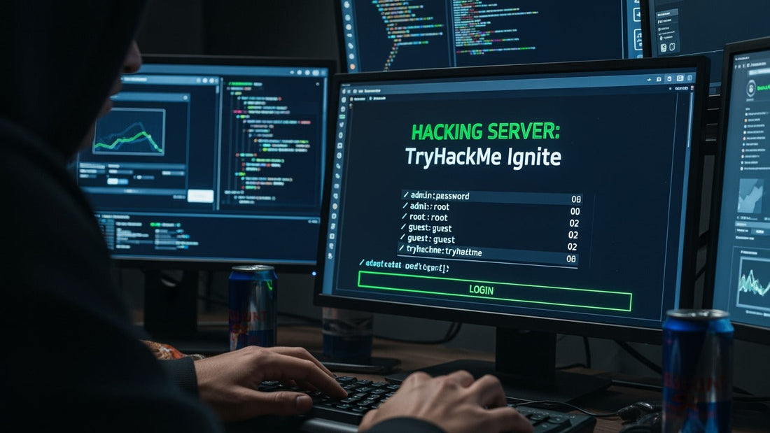 Hacking a Server with Default Passwords | TryHackMe Ignite Walkthrough