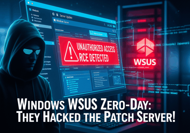 They Hacked Windows Updates?! Inside the WSUS RCE Exploit CVE-2025-59287