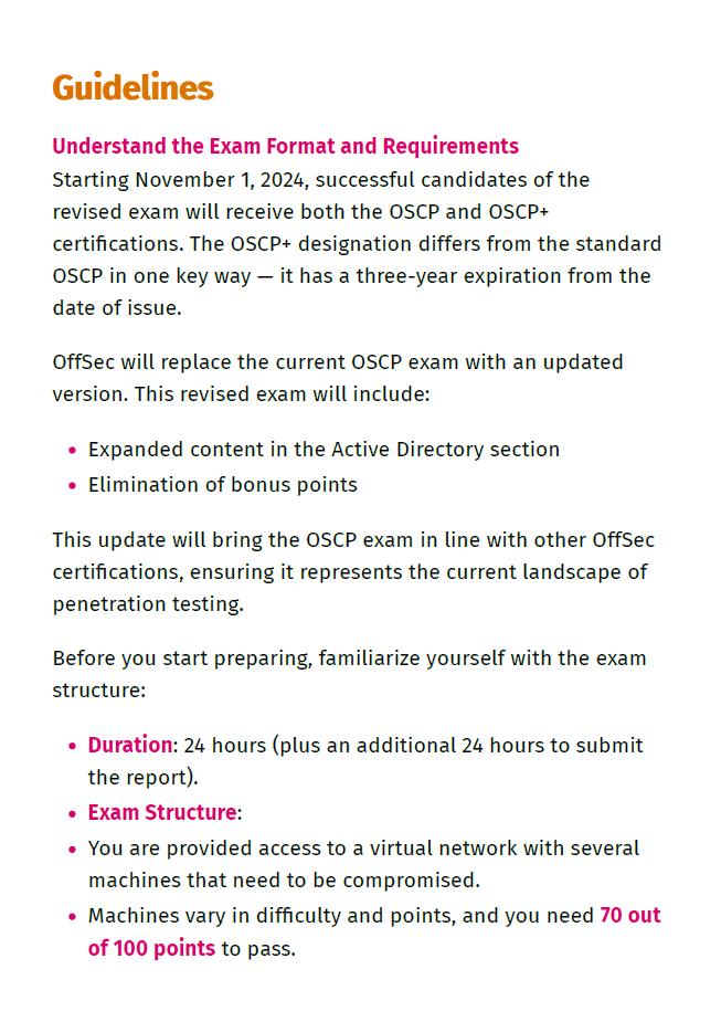 Offensive Security Certified Professional Study Notes and Guide