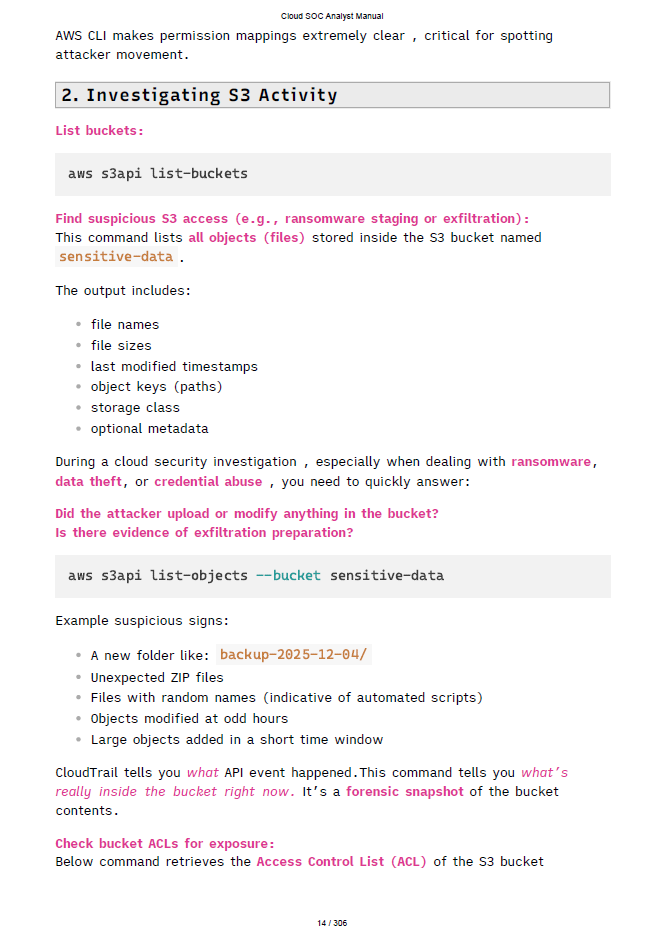 The Cloud SOC Analyst Manual (AWS-GCP-AZURE)