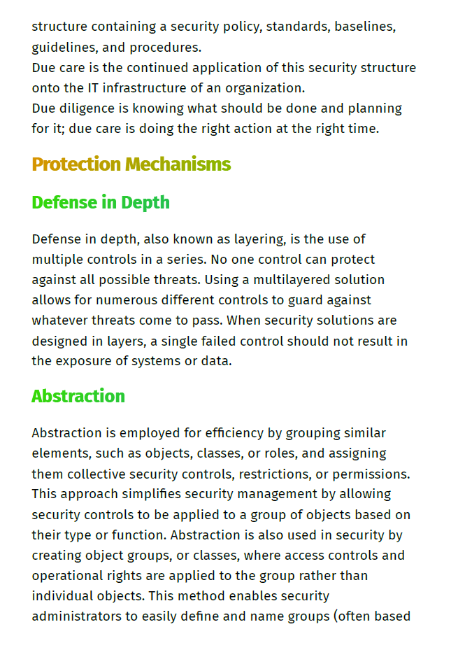 CISSP Study Notes & Guide
