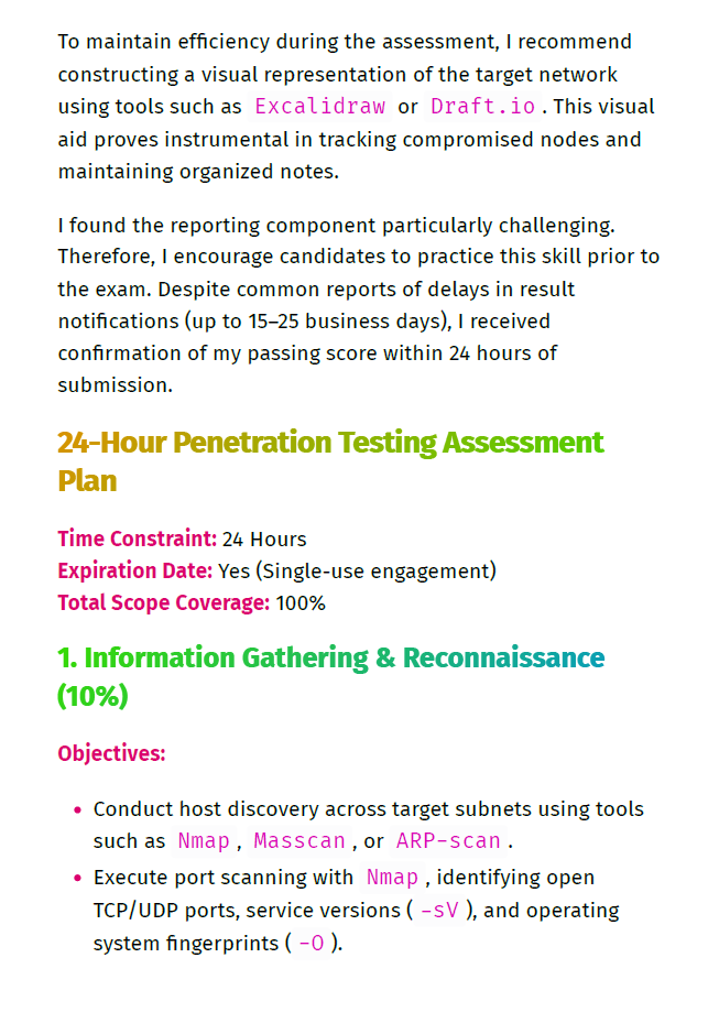 eCPPT Study Notes & Guide (Unofficial)