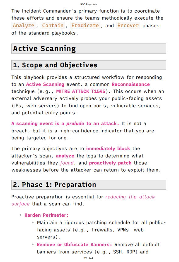 SOC Playbooks For SOC Analysts
