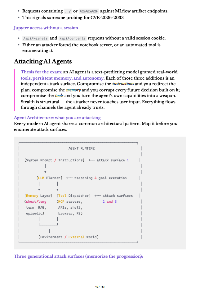 The Unofficial Offensive Security AI Red Teamer Study Notes + FREE Cheat Sheet