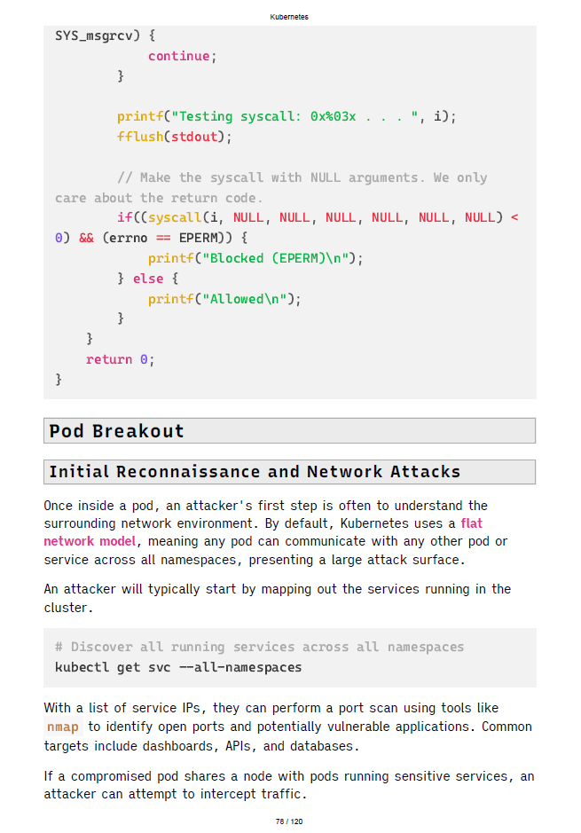 Kubernetes Penetration Testing Study Notes