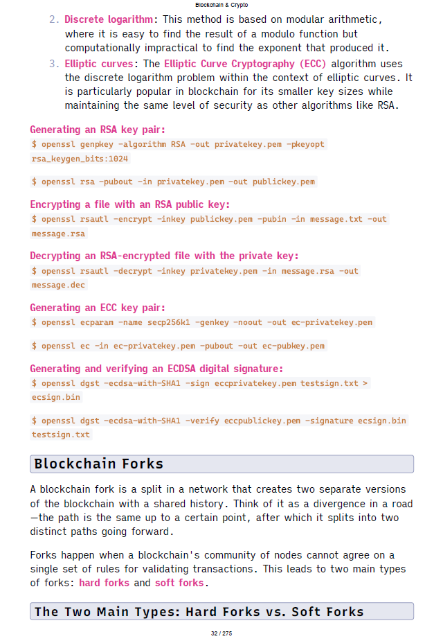 Blockchain Hacking, Development and Security Study Notes