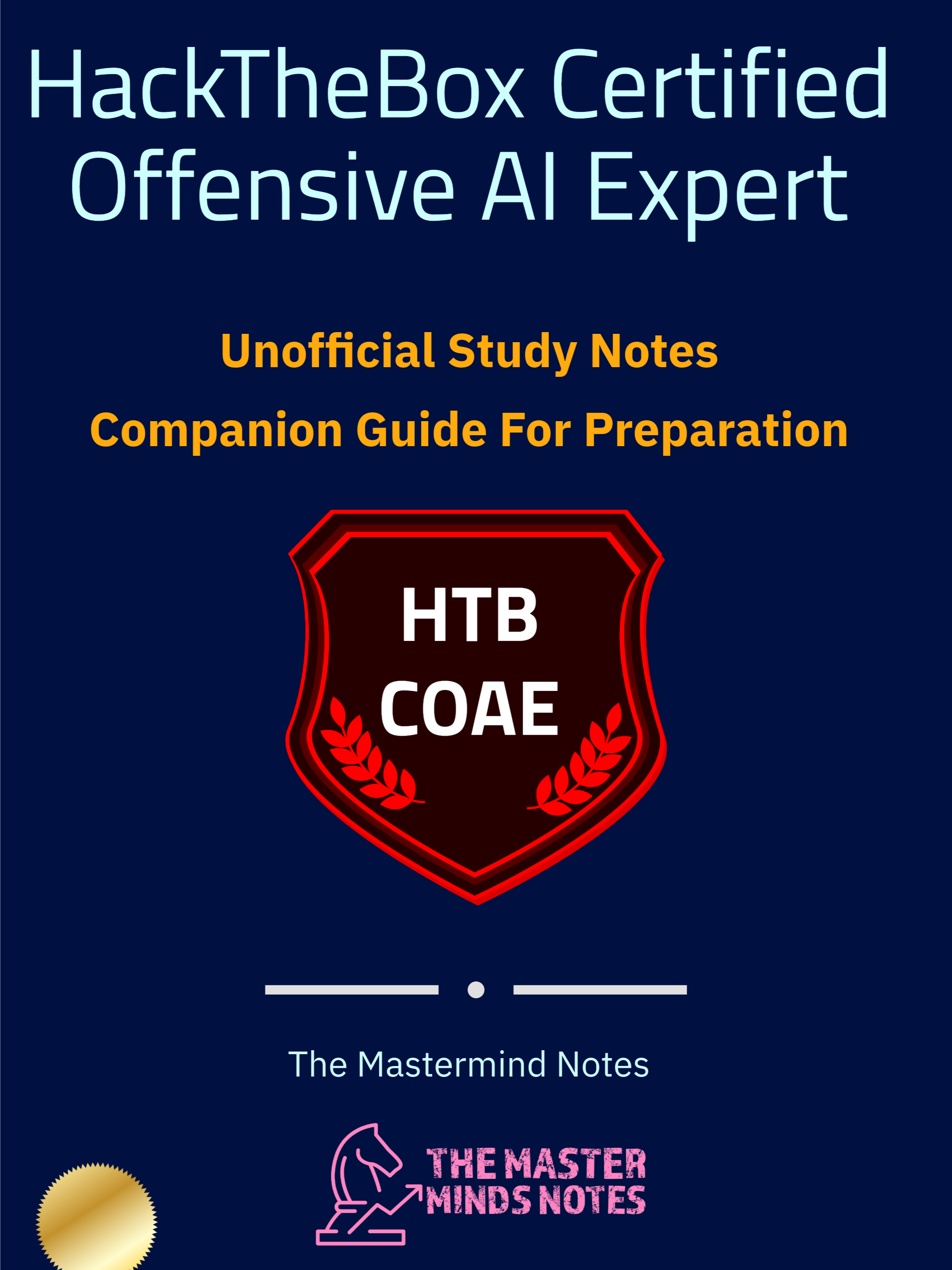 The Unofficial HackTheBox Certified Offensive AI Expert Study Notes + FREE Cheat Sheet Roadmap