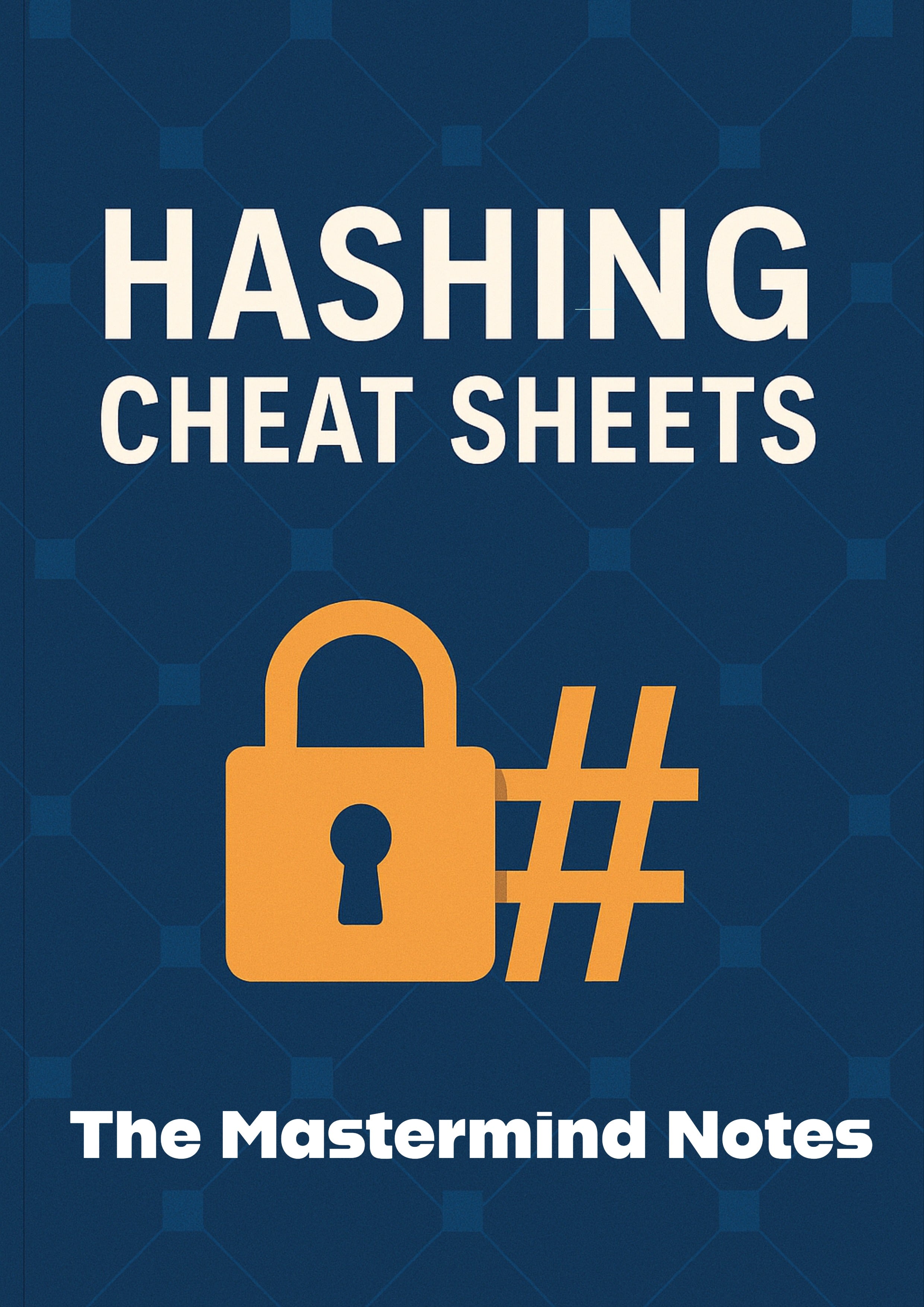 Hashing Cheat Sheets | V1