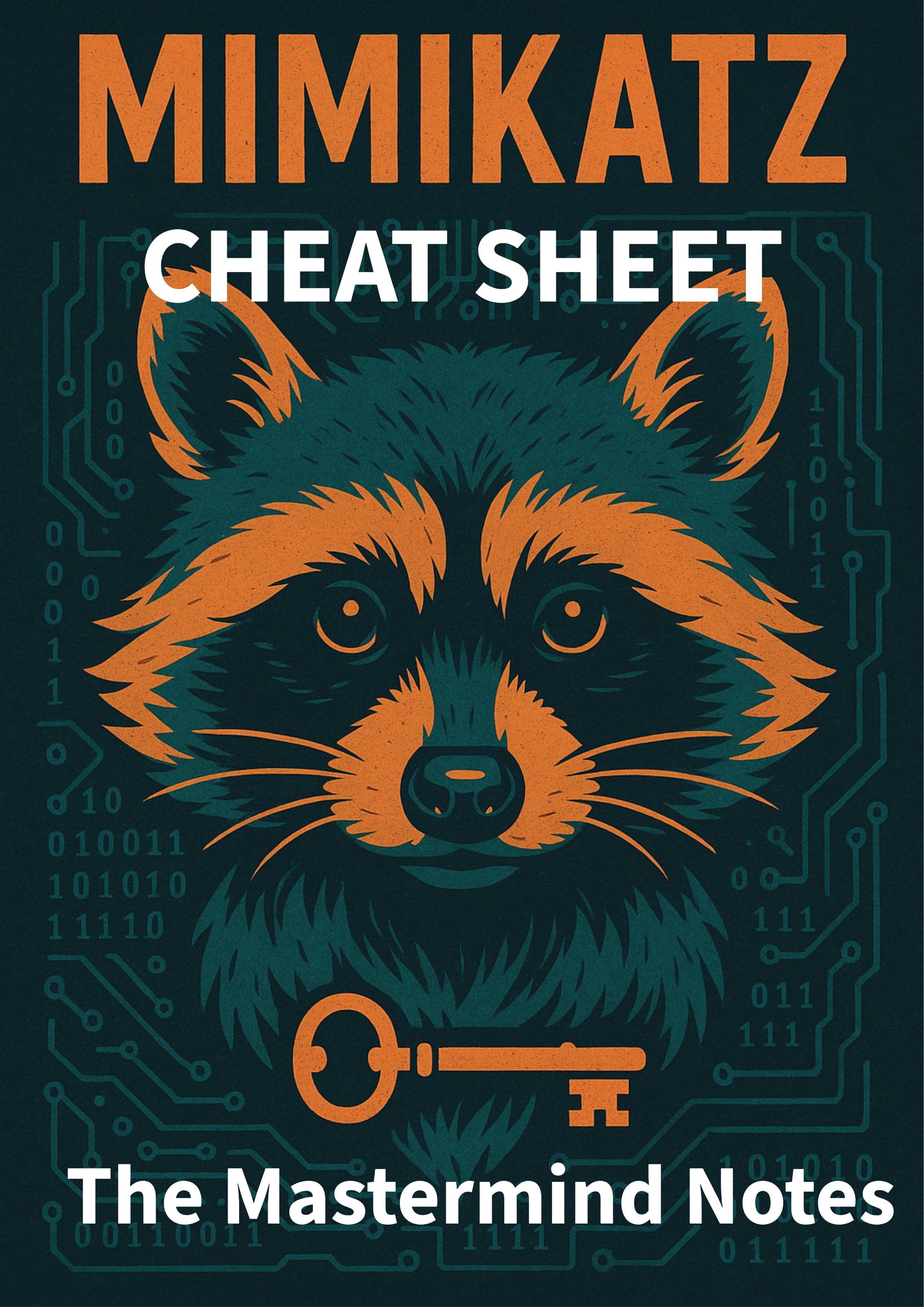 Mimikatz Cheat Sheet V1 | Master Windows Credential Attacks & Persistence