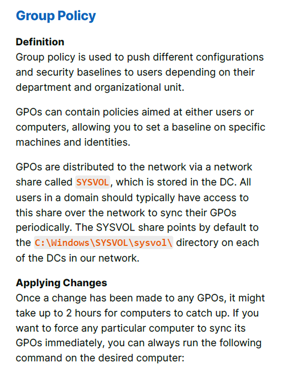 Windows Active Directory Penetration Testing Study Notes