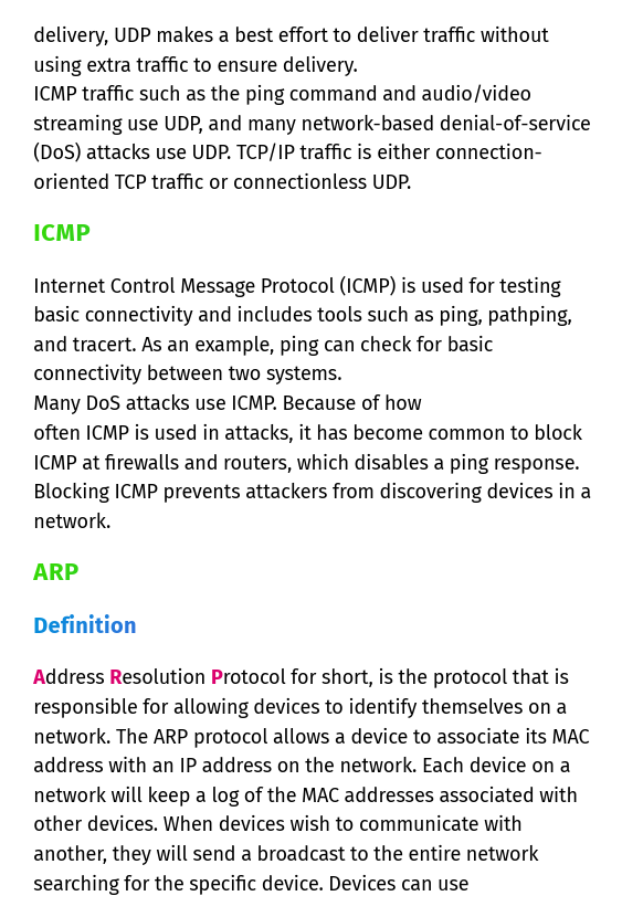 CompTIA Security+ SY0-701 Study Notes