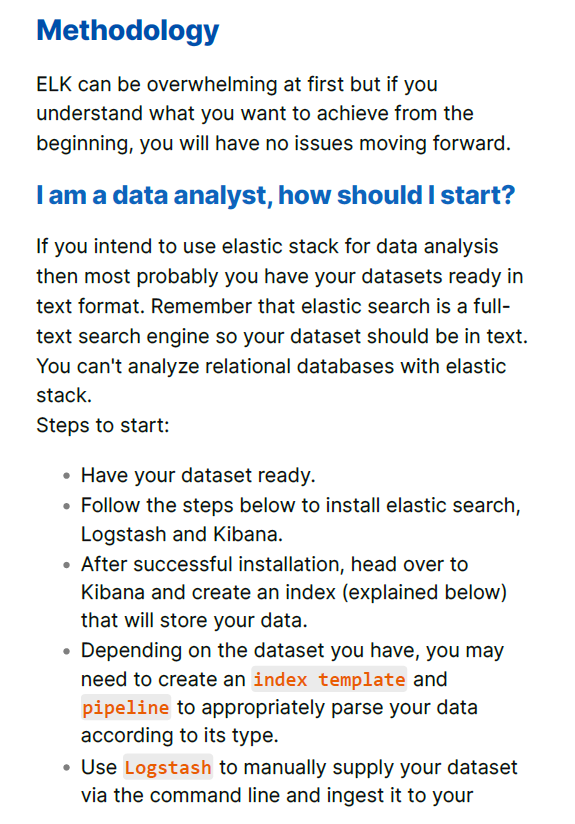 The Elastic Stack Study Notes