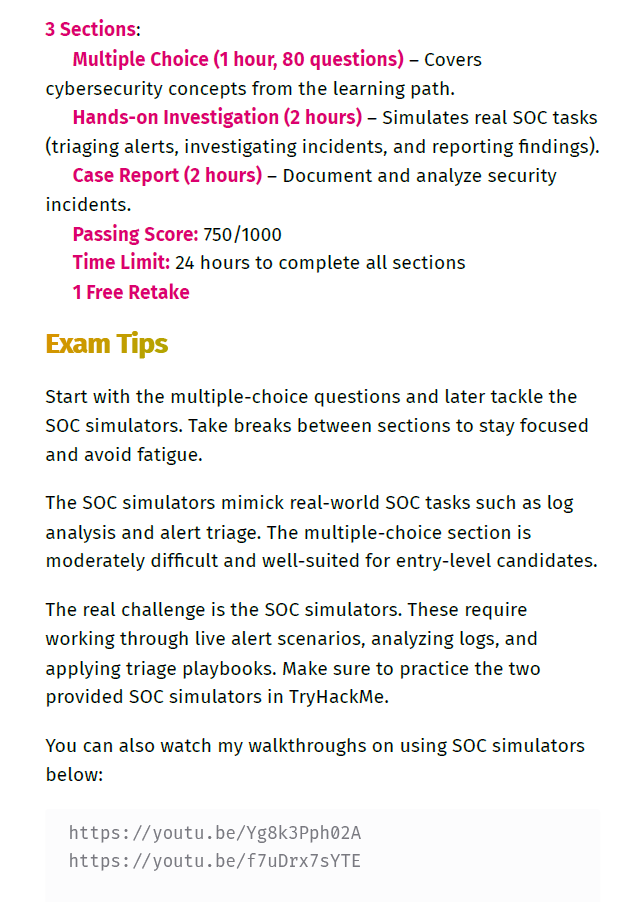 TryHackMe SAL1 Study Notes & Guide